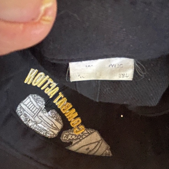 COMBAT ACTION BADGE CAP. Adjustable Back - Picture 6 of 9